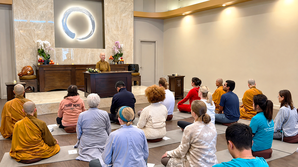 Sunday Dharma Talk at Universal Door Meditation Center