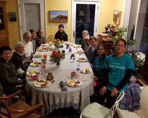 cassie dinner table